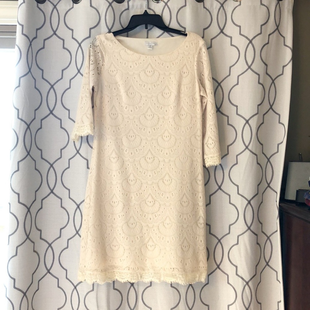 Beautiful Ivory Dress Size 8